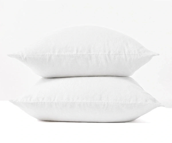 Stonewashed 100% Linen Pillowcases - Set of 2