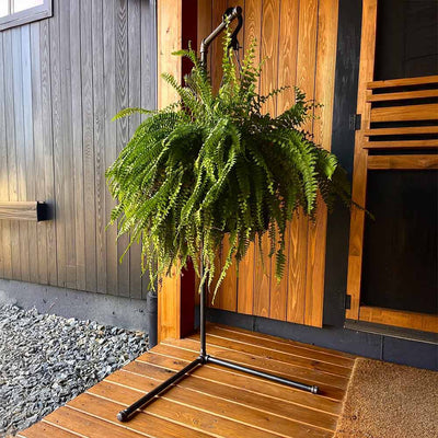 Plant Stand – Handcrafted Steel Pipe Display