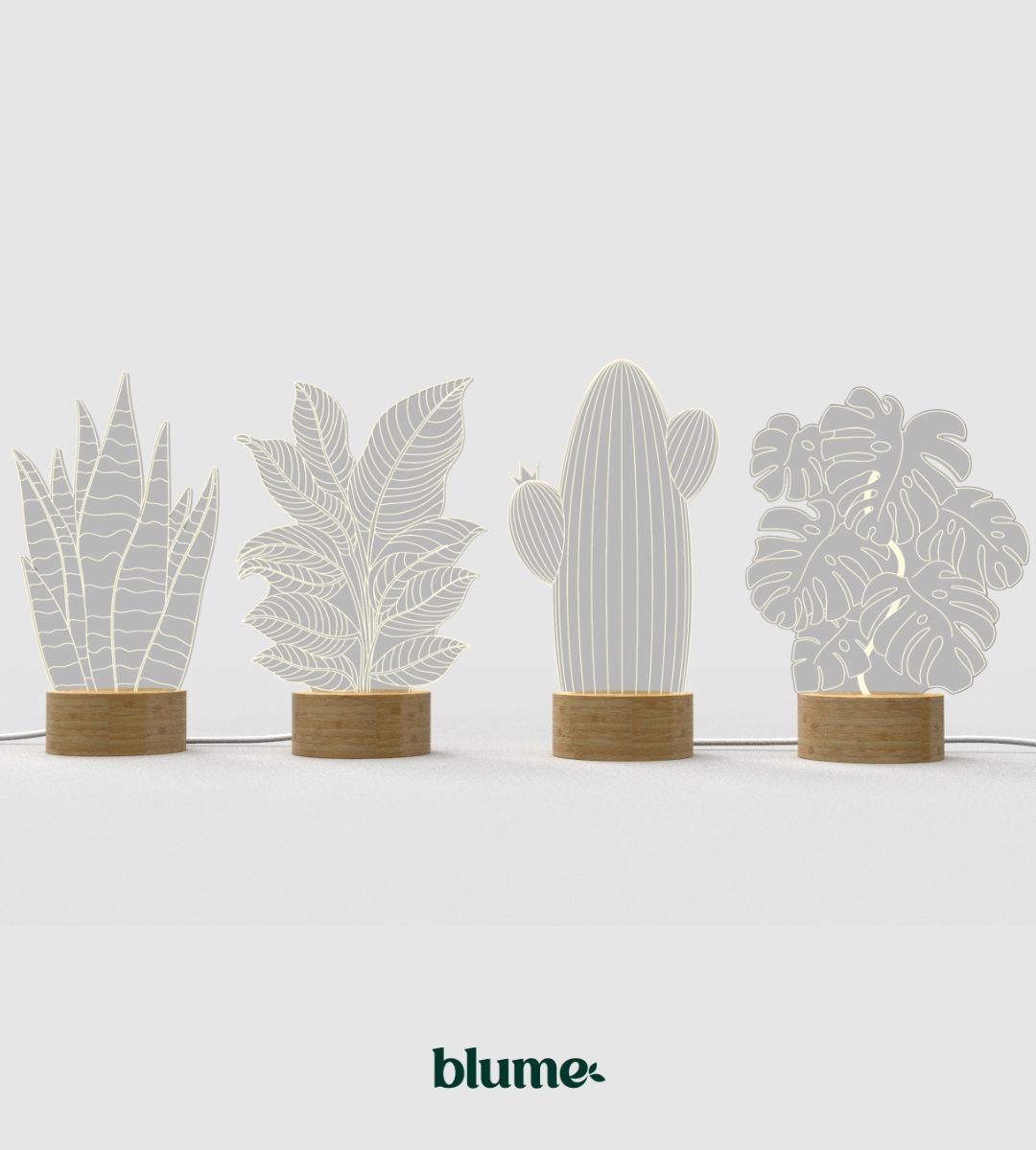 Cacti Plant Lamp