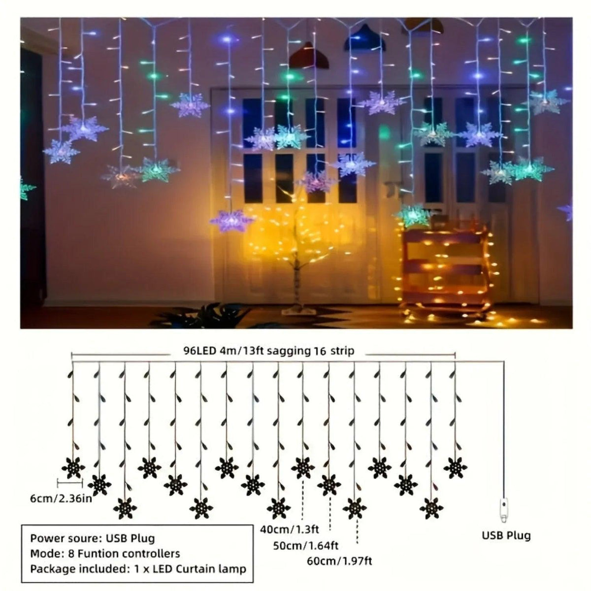 Plastic Electric Christmas Train Set with Lights and Sound