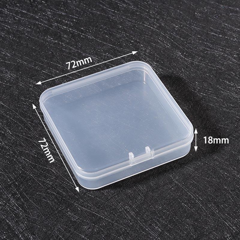 Plastic Jewelry Boxes Plastic Tool Box Adjustable Craft Organizer Storage Beads Bracelet Jewelry Boxes Portable 10 Compartments Clear Plastic Storage Box Jewelry Organizer Container