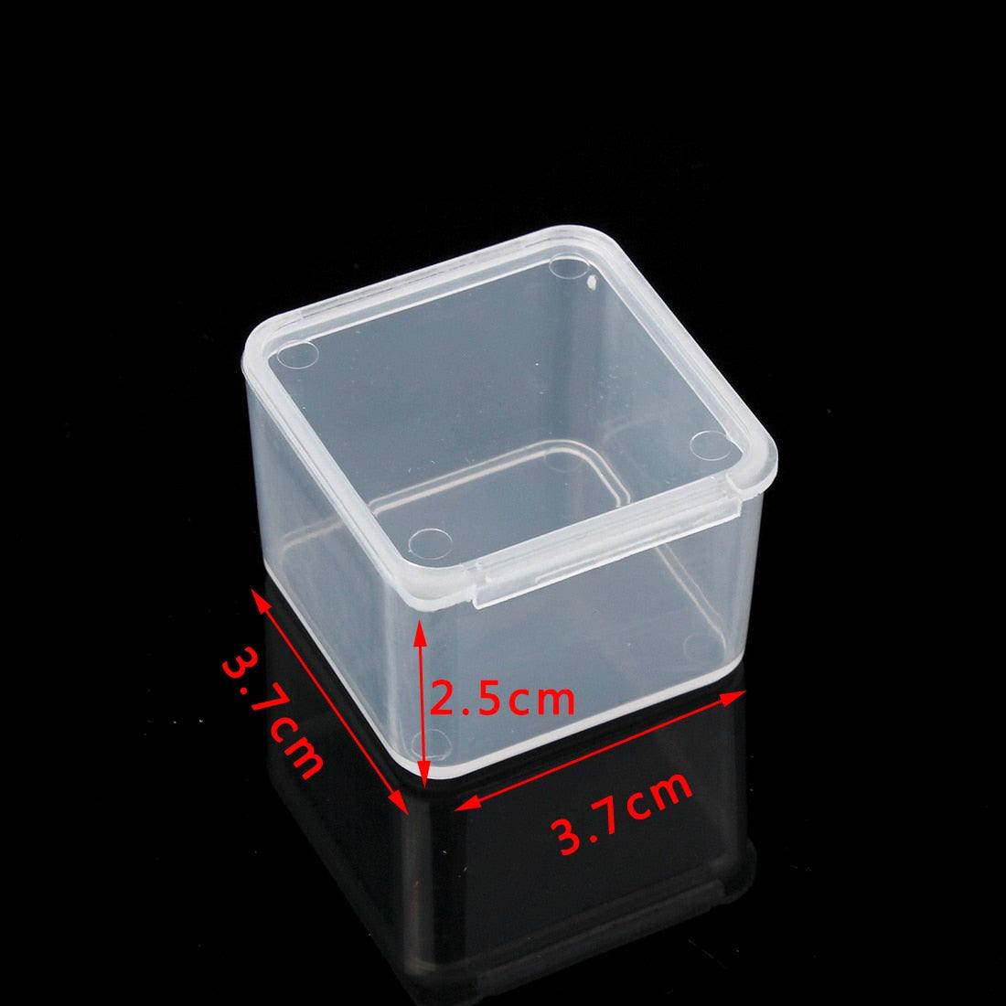 Plastic Jewelry Boxes Plastic Tool Box Adjustable Craft Organizer Storage Beads Bracelet Jewelry Boxes Portable 10 Compartments Clear Plastic Storage Box Jewelry Organizer Container