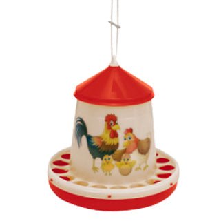 Plastic Poultry Feeder – Hanging Chicken & Bird Feeder, Happy Range