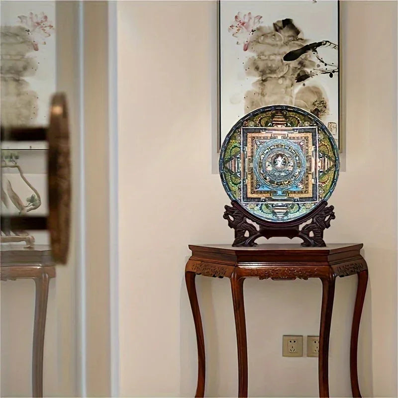 Plate - Ceramic Western Bodhisattva Tray
