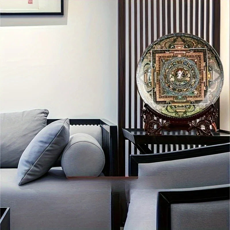 Plate - Ceramic Western Bodhisattva Tray