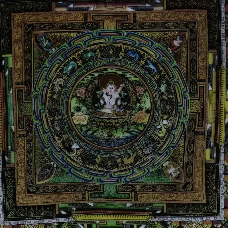 Plate - Ceramic Western Bodhisattva Tray