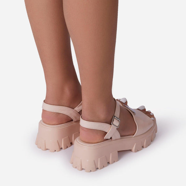 Platform Women's Sandals Summer Fashion Women Beach Classic Sandal Comfortable Beach  Pool Platforms Sandals With Buckle Open Toe Ankle Strap Thick-Soled Casual Women's Shoes