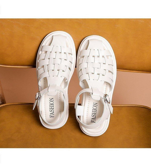 Platform Women's Sandals Summer Fashion Women Beach Classic Sandal Comfortable Beach  Pool Platforms Sandals With Buckle Open Toe Ankle Strap Thick-Soled Casual Women's Shoes