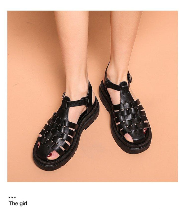 Platform Women's Sandals Summer Fashion Women Beach Classic Sandal Comfortable Beach  Pool Platforms Sandals With Buckle Open Toe Ankle Strap Thick-Soled Casual Women's Shoes