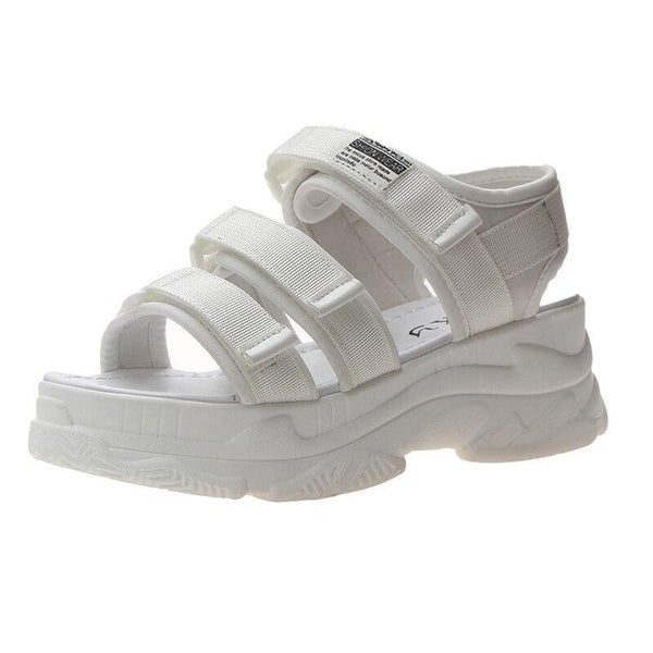 Platform Women's Sandals Summer Fashion Women Chunky Beach Sandal Comfortable Universal Comfortable Quick-Drying Casual Sport Summer Casual Non-Slip Beach Platform Shoes Sandals