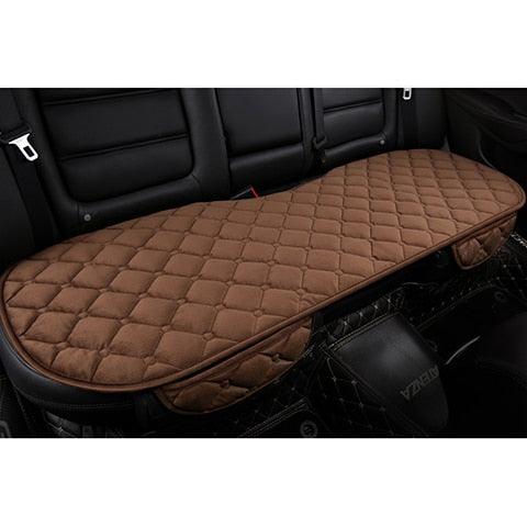 Plush Car Seat Covers Front Rear Full Set Choose Car Seat Cushion Car Memory Foam Heightening Seat Cushion Plush Seat Pad Protector Car Accessories  Lower Back Pain Relief Cushion Anti-Slip