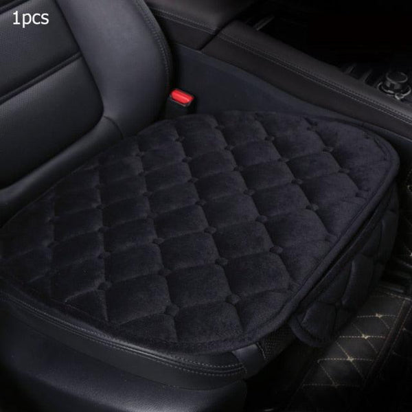 Plush Car Seat Covers Front Rear Full Set Choose Car Seat Cushion Car Memory Foam Heightening Seat Cushion Plush Seat Pad Protector Car Accessories  Lower Back Pain Relief Cushion Anti-Slip
