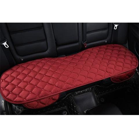 Plush Car Seat Covers Front Rear Full Set Choose Car Seat Cushion Car Memory Foam Heightening Seat Cushion Plush Seat Pad Protector Car Accessories  Lower Back Pain Relief Cushion Anti-Slip