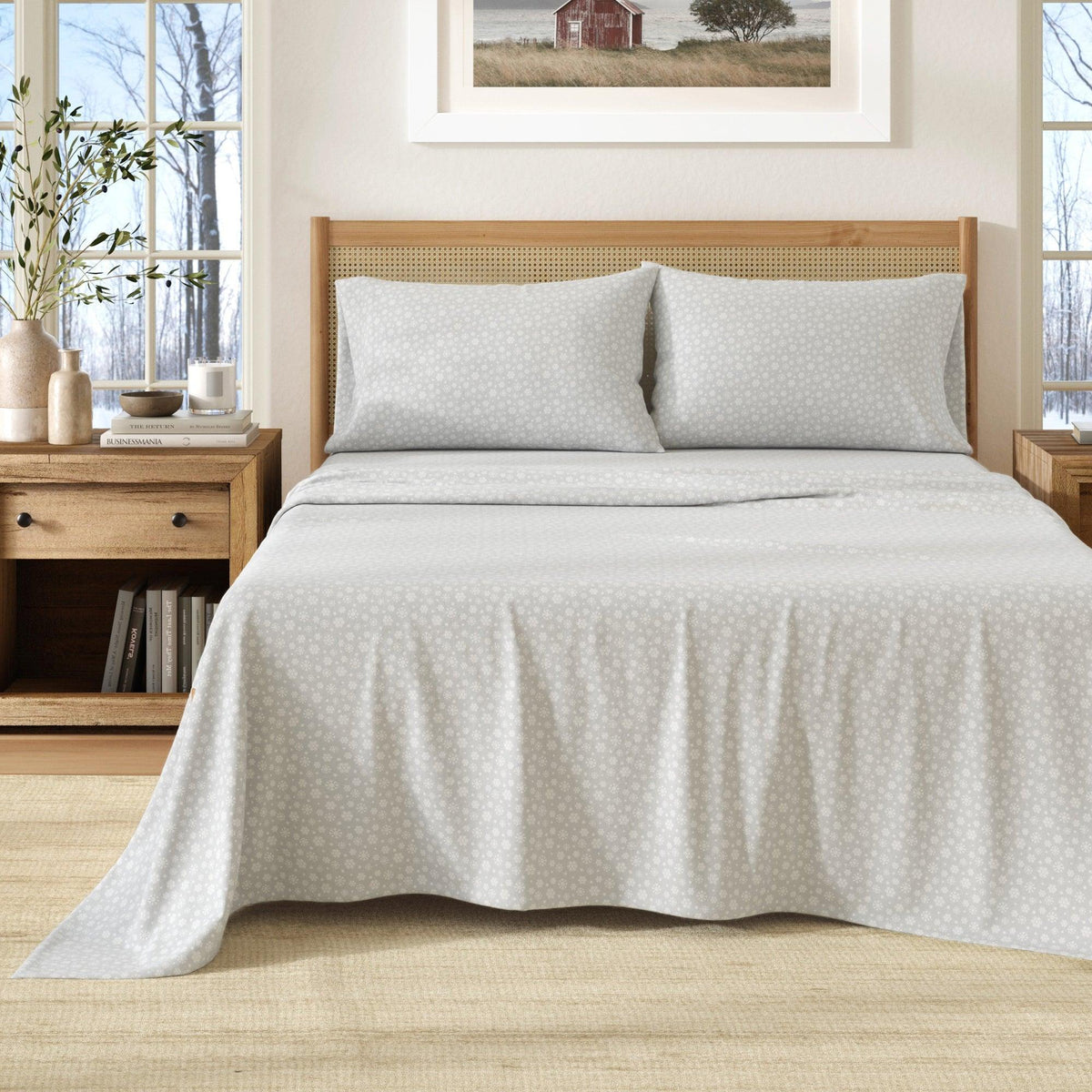Turkish Cotton Flannel Sheet - Belle Collection