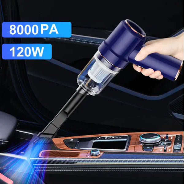 2-in-1 Wireless Car Vacuum & Blower 8000Pa 120W
