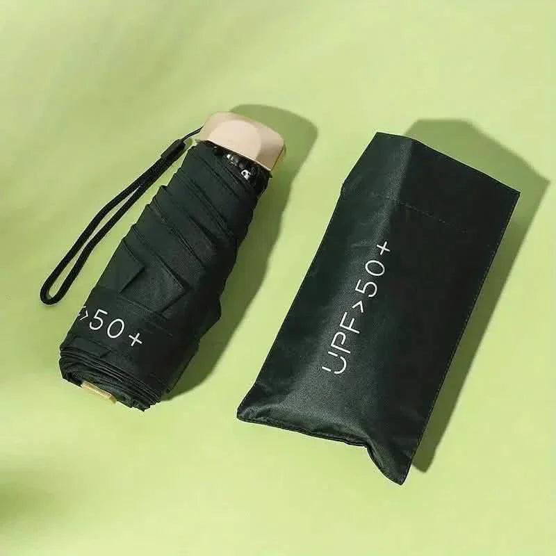 Pocket Windproof UV50 Anti-sunburn Rain Umbrella