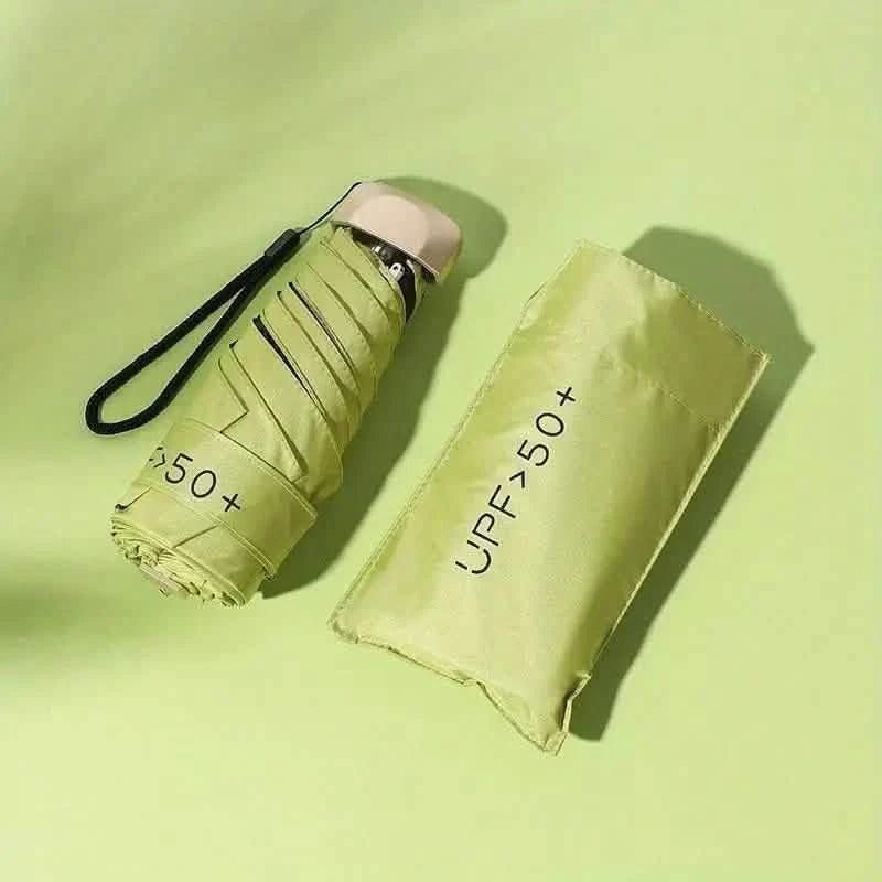 Pocket Windproof UV50 Anti-sunburn Rain Umbrella