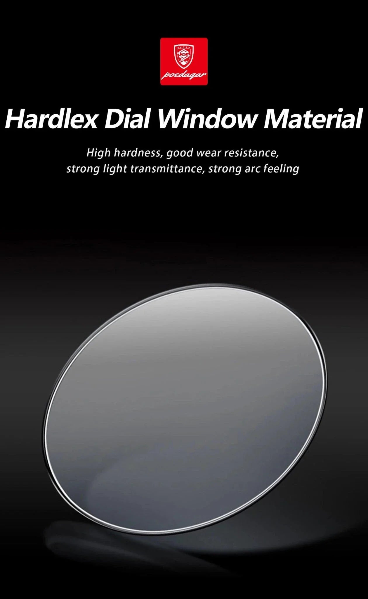 POEDAGAR Men's Square Chronograph Watch - Luminous Waterproof Stainless Steel Quartz Wristwatch