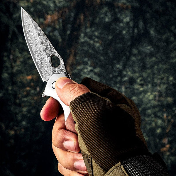 Polar Pocket Knife with Exotic Sandal Wood Handle