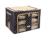 BlushBees® Collapsible Oxford Fabric Storage Boxes for Clothes/Quilts/Linen with Metal Supports