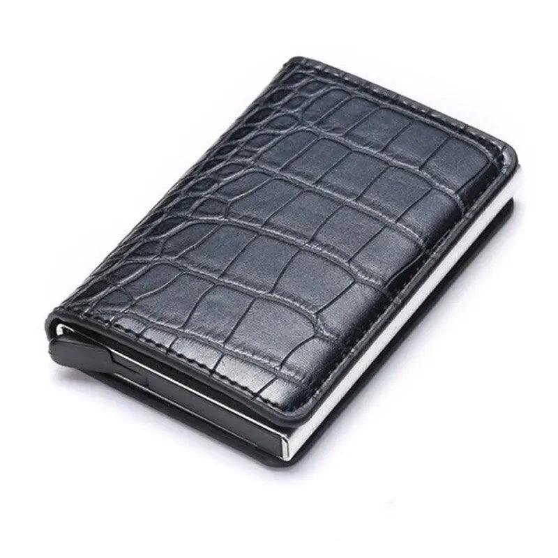 Pop Up Mini Wallet Metal Business Wallet For Man And Women Smart Slim Wallet Holder Excellent Gift For Businessman
