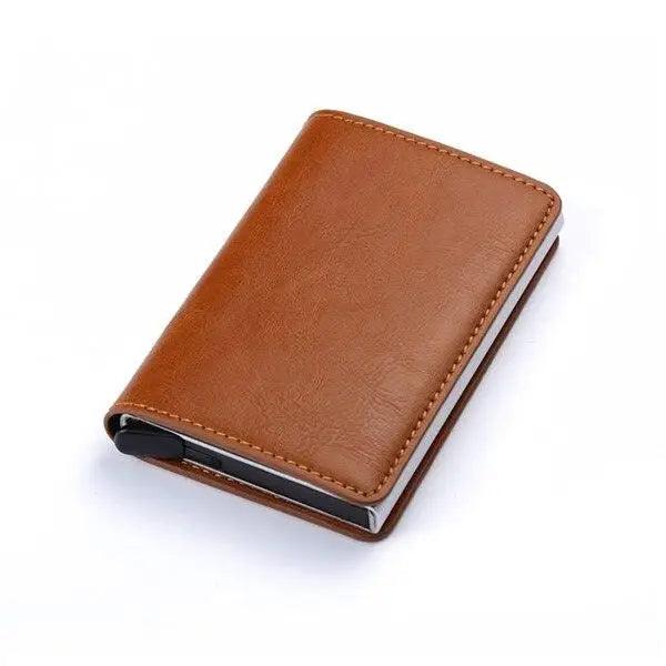Pop Up Mini Wallet Metal Business Wallet For Man And Women Smart Slim Wallet Holder Excellent Gift For Businessman