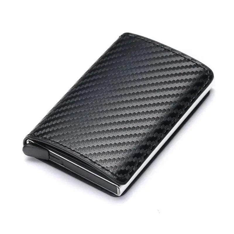 Pop Up Mini Wallet Metal Business Wallet For Man And Women Smart Slim Wallet Holder Excellent Gift For Businessman