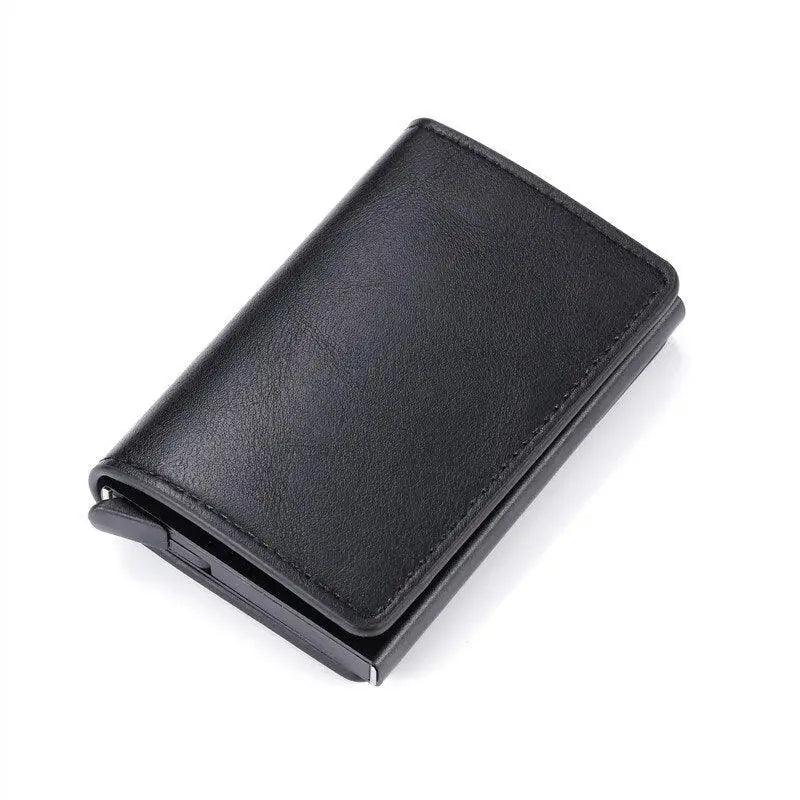 Pop Up Mini Wallet Metal Business Wallet For Man And Women Smart Slim Wallet Holder Excellent Gift For Businessman