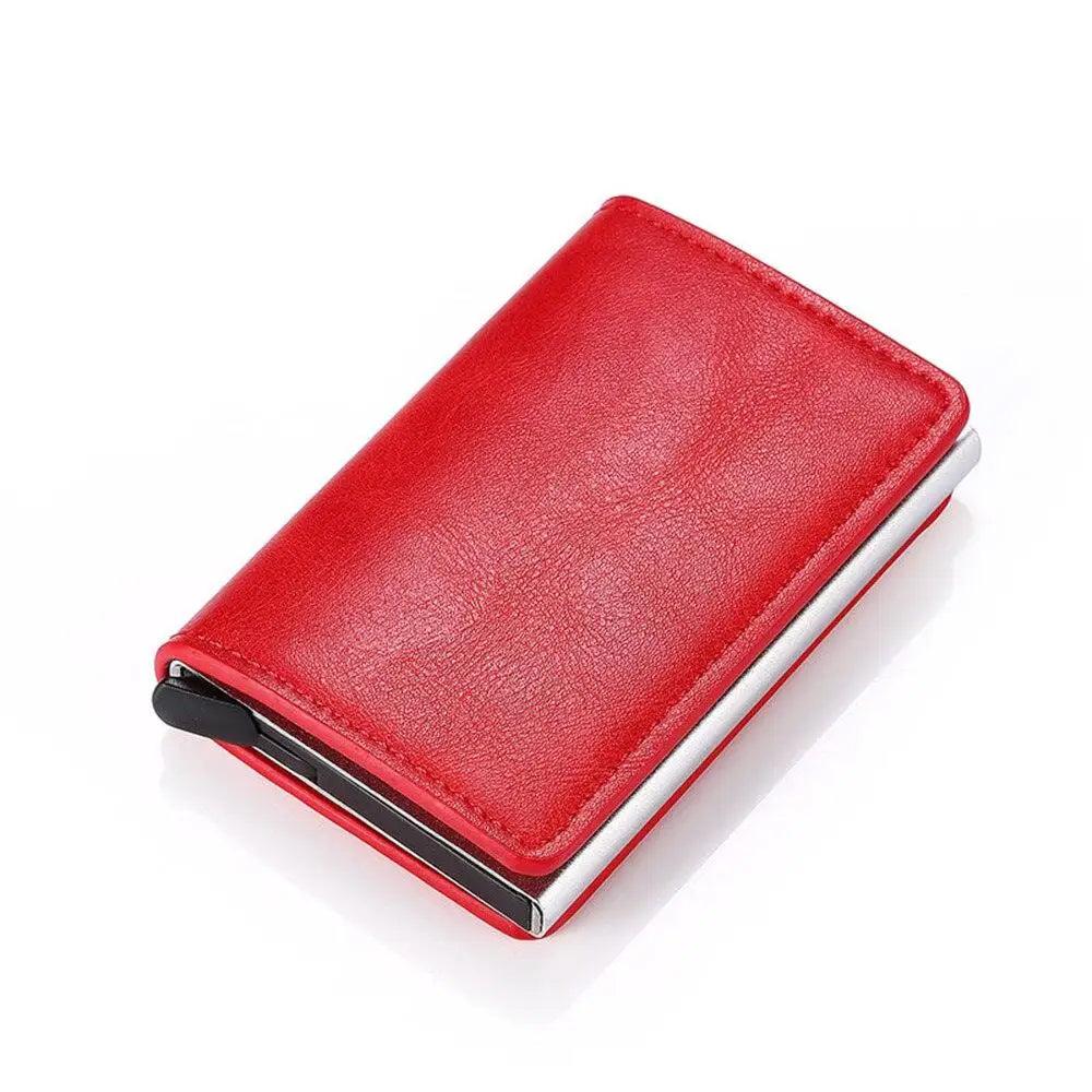 Pop Up Mini Wallet Metal Business Wallet For Man And Women Smart Slim Wallet Holder Excellent Gift For Businessman