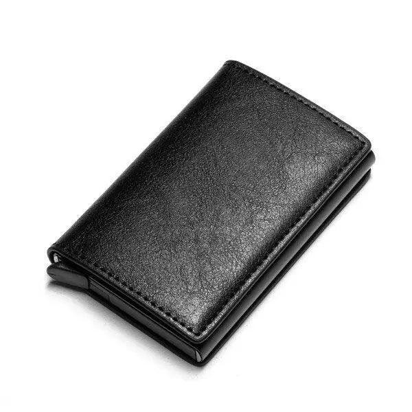 Pop Up Mini Wallet Metal Business Wallet For Man And Women Smart Slim Wallet Holder Excellent Gift For Businessman