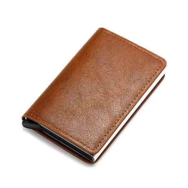 Pop Up Mini Wallet Metal Business Wallet For Man And Women Smart Slim Wallet Holder Excellent Gift For Businessman