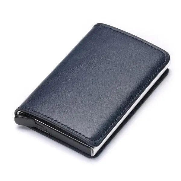 Pop Up Mini Wallet Metal Business Wallet For Man And Women Smart Slim Wallet Holder Excellent Gift For Businessman