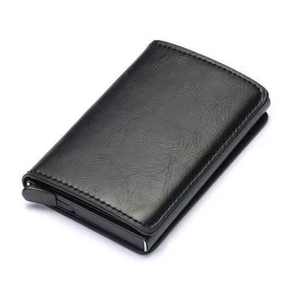 Pop Up Mini Wallet Metal Business Wallet For Man And Women Smart Slim Wallet Holder Excellent Gift For Businessman