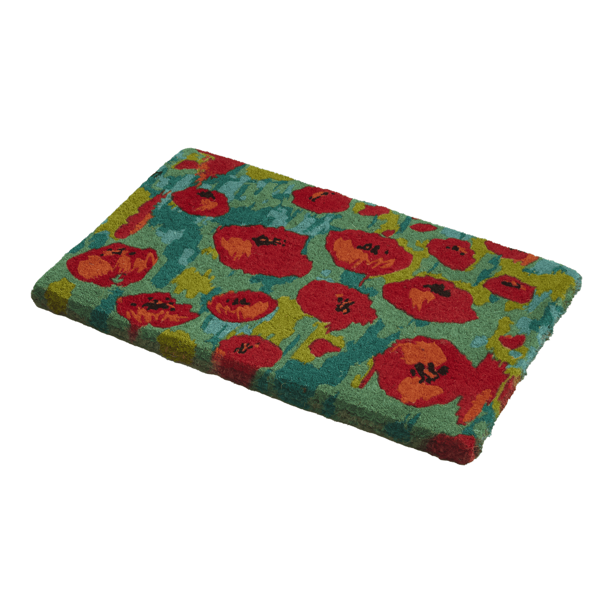 Field of Poppies - Red Multi Coir Doormat