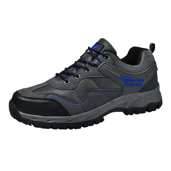 Popular Outdoor Casual Shoes Hiking Men High Quality Sneakers Mountain Climbing Work Footwear Hiking Shoes Low Cut Boots Leather Walking Shoes For Outdoor Training Casual Work