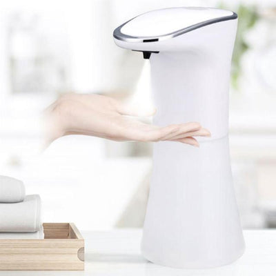 Portable Automatic Spray Foam Gel Type Sensor Liquid Soap Dispenser Sprayer Infrared Sensor USB Rechargeable Bathroom Kitchen Automatic Soap Dispenser With Built-in Infrared Smart Sensor For Kitchen Bathroom