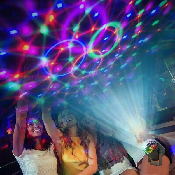 Portable Disco Party Light with LED & Sound Feature for Dance, DJ and Events