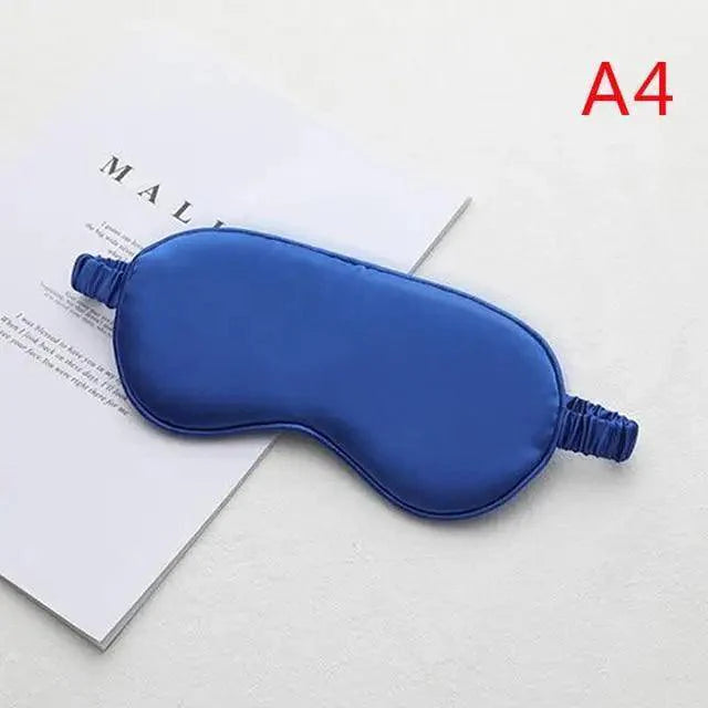 Portable Sleeping Eye Mask Cover Eye Patch Smooth Blindfold Rest Relax Eye Cover Soft And Comfortable Night Blindfold For Women