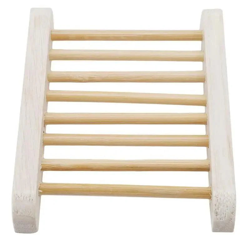 Portable Soap Dishes Natural Wood Soap Tray Holder Dish Storage Bath Shower Plate Home Bathroom Wash Soap Holder Home Bamboo Wood Soap Holder Bathroom Wooden Soap Case Hand Craft Bathtub Shower Dish Accessories