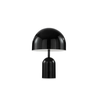 Rechargeable Chrome Table Lamp Dimmable Wireless LED Dome Light