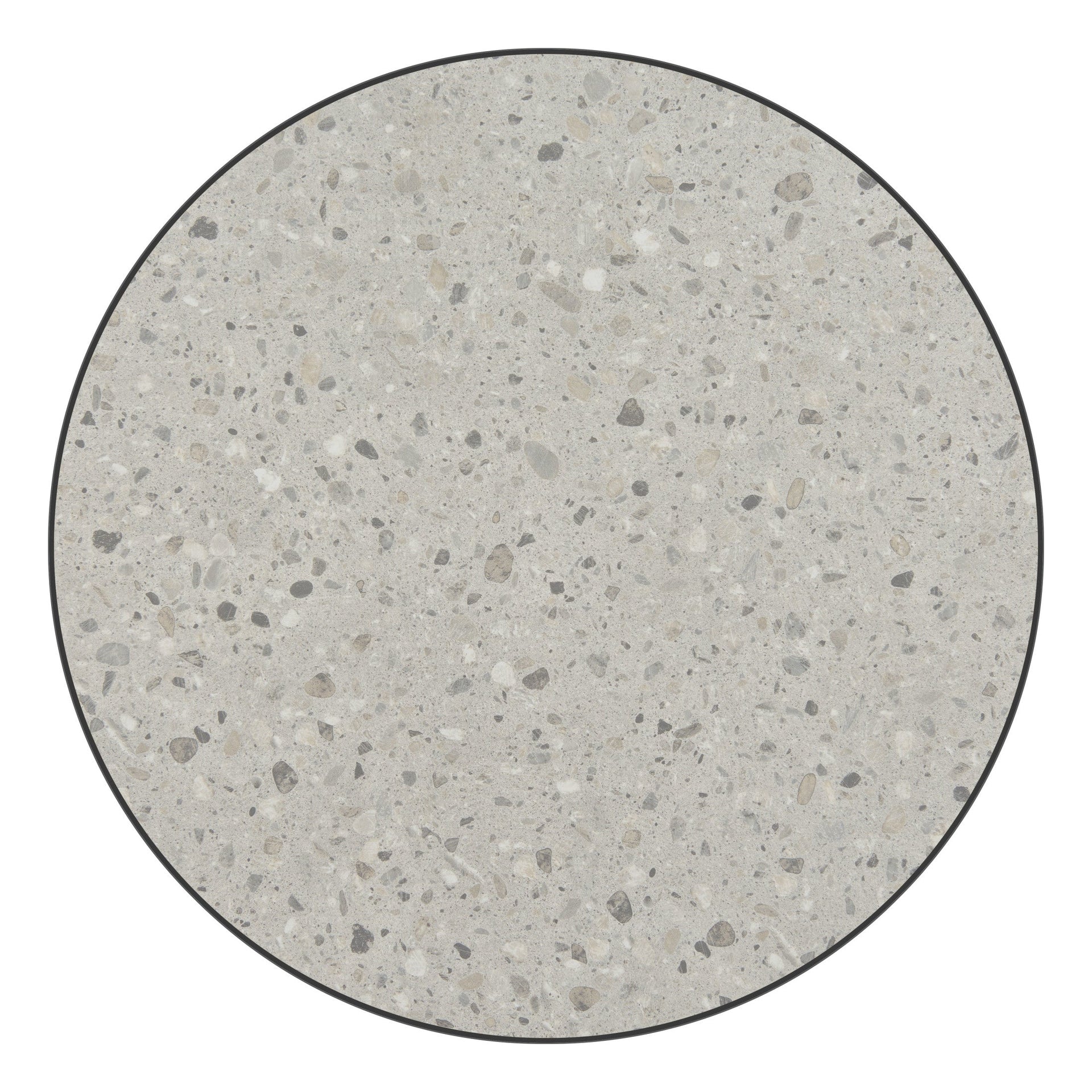 Bite Bistro Table Gray & Black