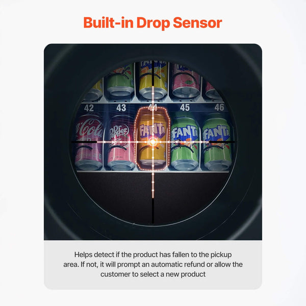 Premium 36-Slot Combo Vending Machine With ICT Bill And Coin Acceptor (SAK31832)