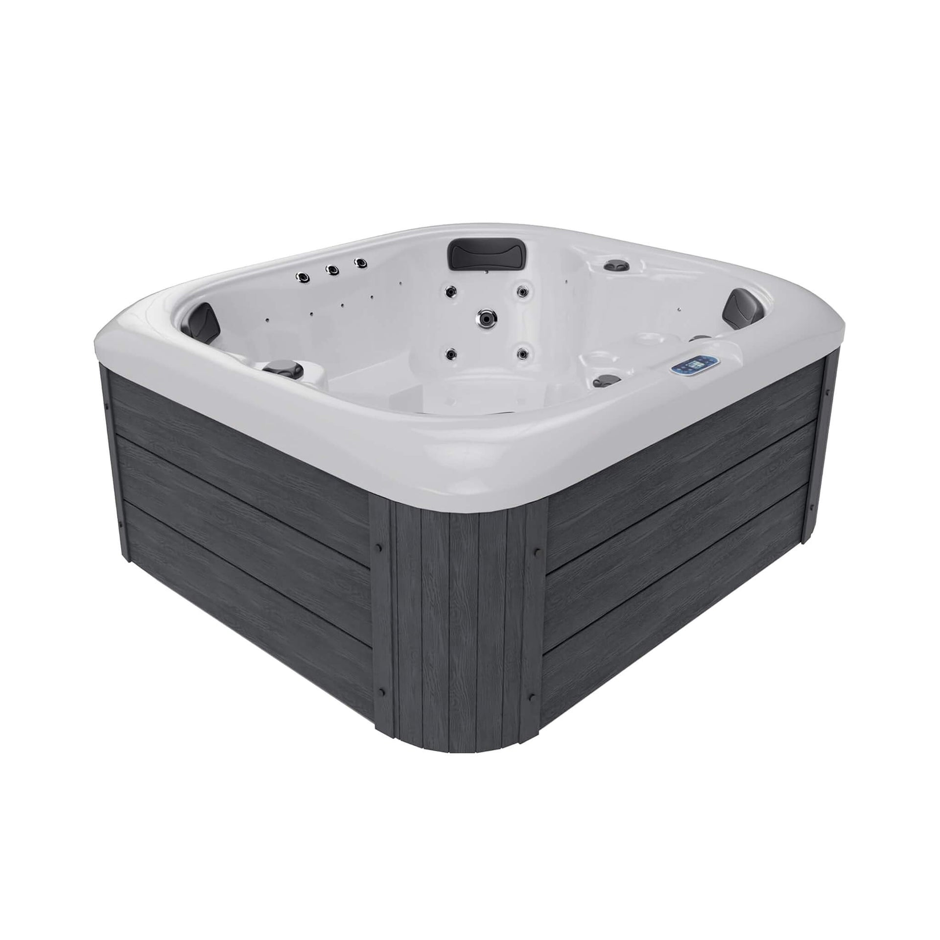 Premium 4-Person Outdoor Hot Tub W/ 23 Stainless Steel Jets (SAK29185)