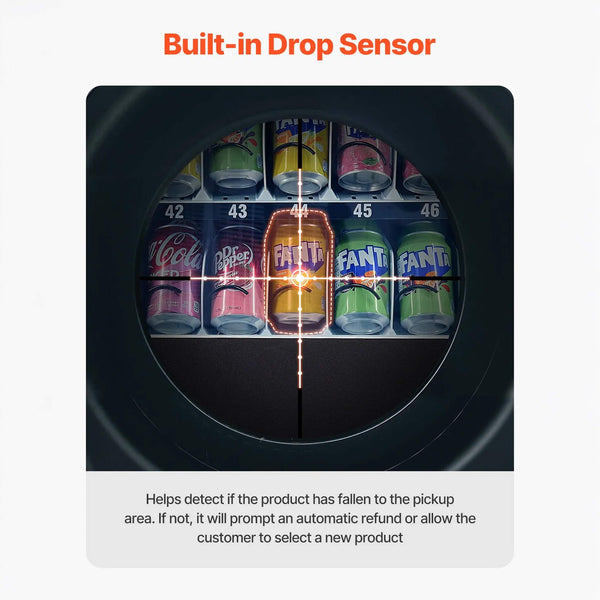 Premium 60-Slot Combo Vending Machine With ICT Bill And Coin Acceptor (SAK31842)