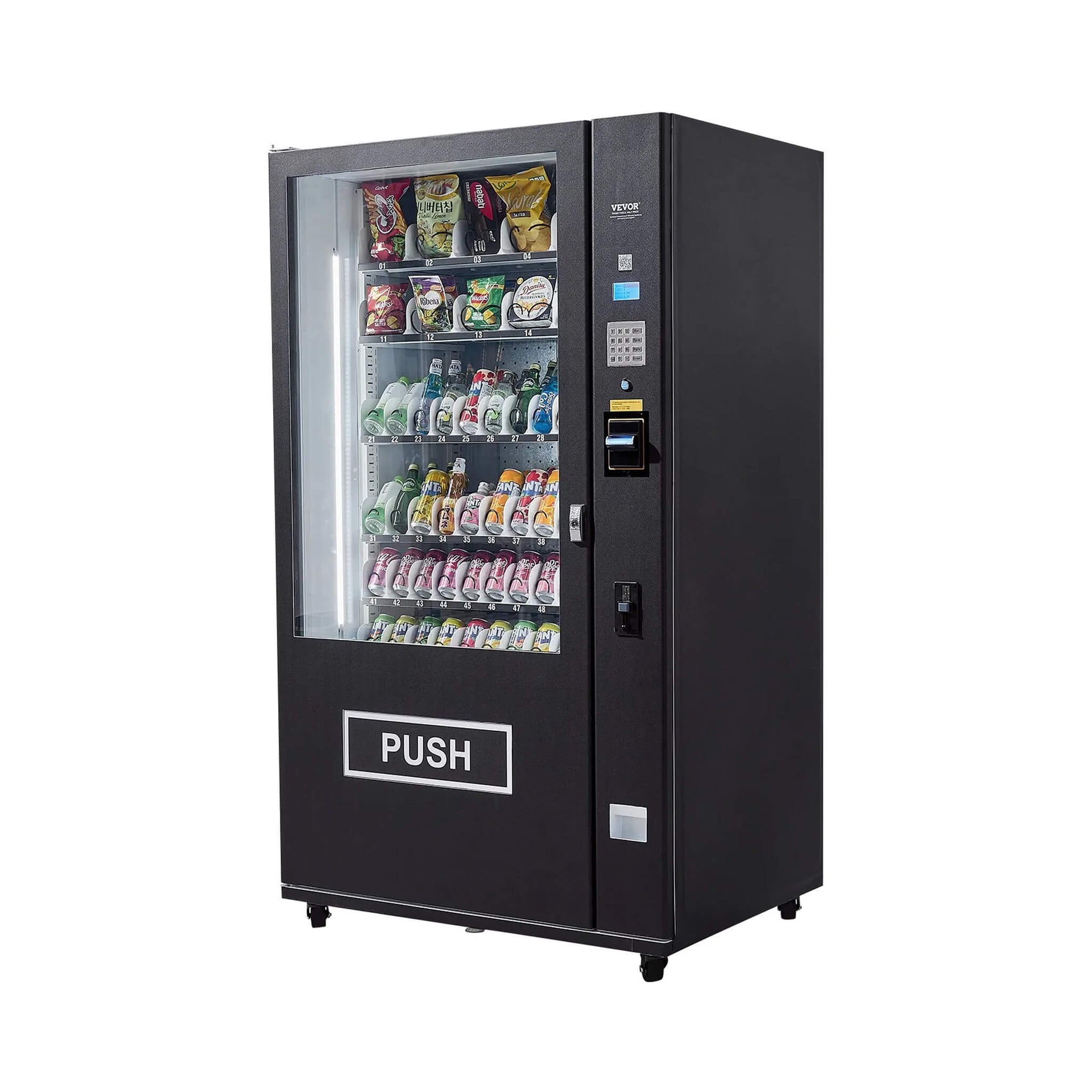 Premium 60-Slot Combo Vending Machine With ICT Bill And Coin Acceptor (SAK31842)