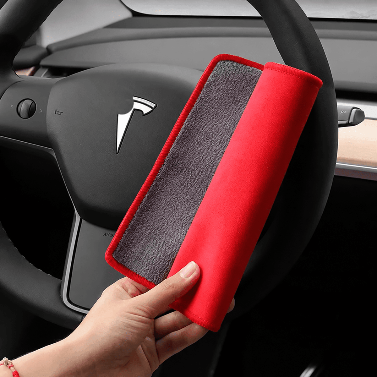 Premium Dual-Sided Microfiber Towel | 8x Absorbent | Coral Velvet + Suede | 28×20cm