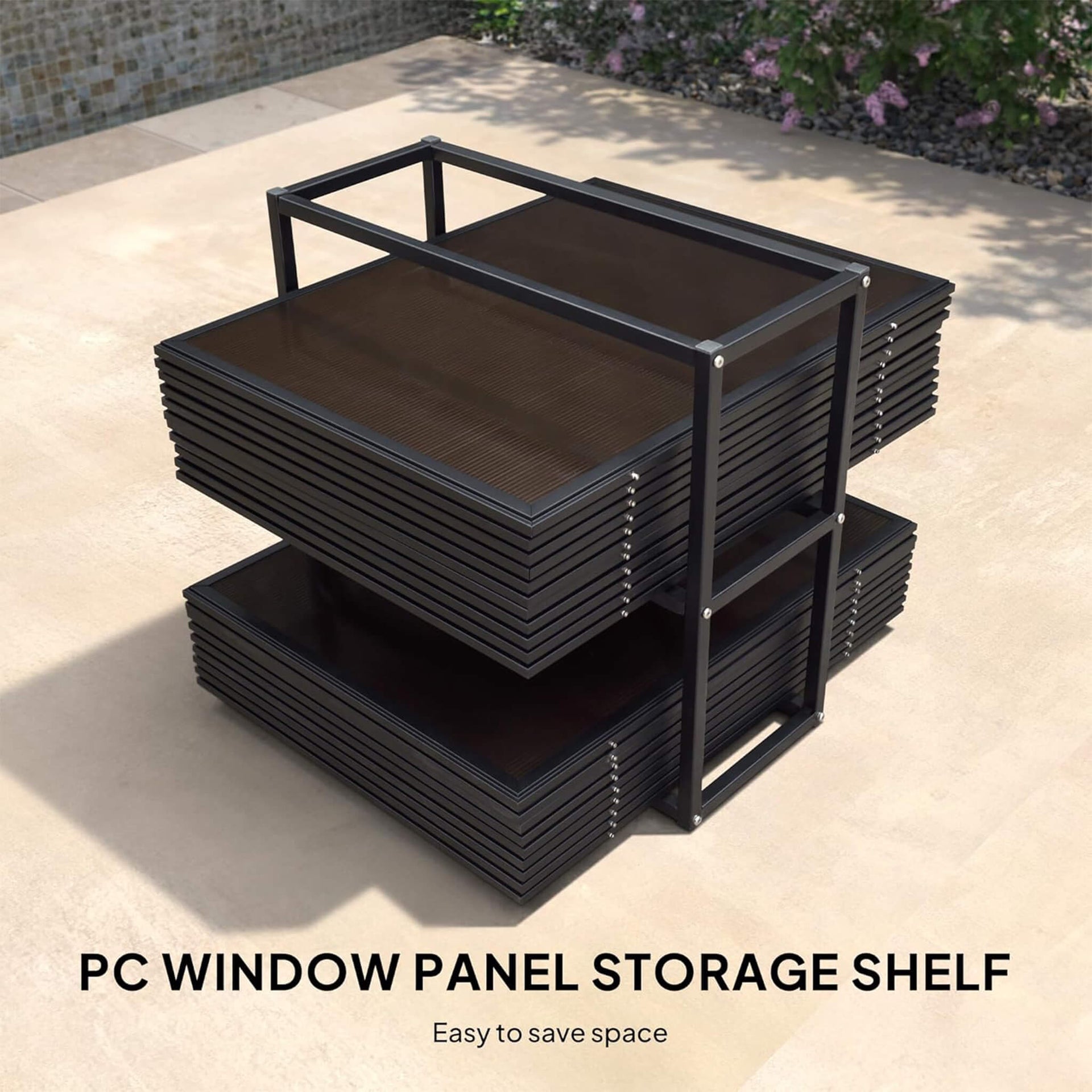 Prestige Premium Hardtop Double Top Outdoor Patio Solarium Sunroom (SAK43078)