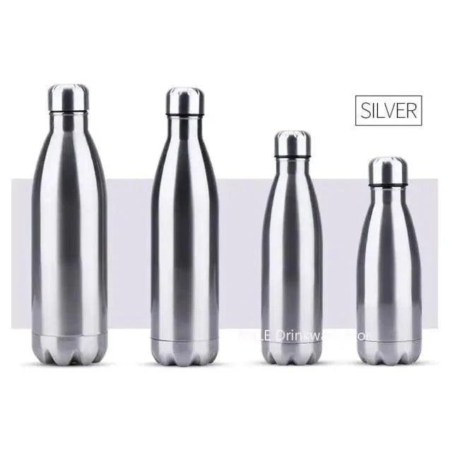 Premium Quality 350/500/750/1000ml Double-wall Creative BPA free Water Bottle Stainless Steel Beer Tea Coffee Portable Sport Vacuum thermos