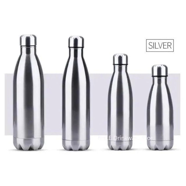 Premium Quality 350/500/750/1000ml Double-wall Creative BPA free Water Bottle Stainless Steel Beer Tea Coffee Portable Sport Vacuum thermos