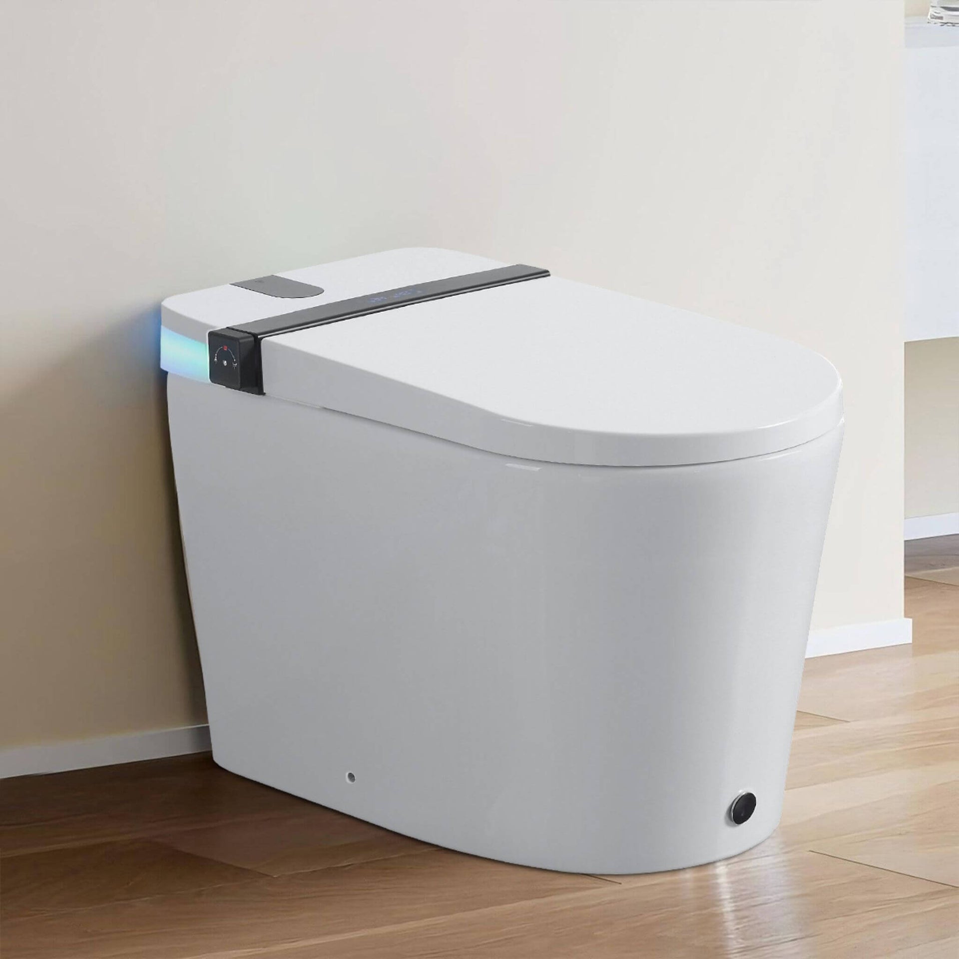Premium Smart Toilet With Bidet Seat LED Display & Night Light (SAK81465)
